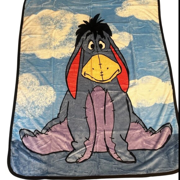 Disney Eeyore Twin Plush Blanket - Picture 2 of 6